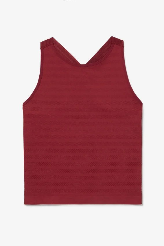 Tibetan Red Center Court Seamless Tank