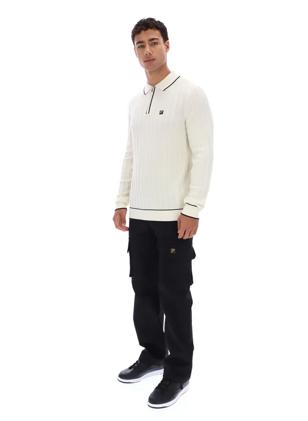 Tofu Sully Langarm-Polohemd