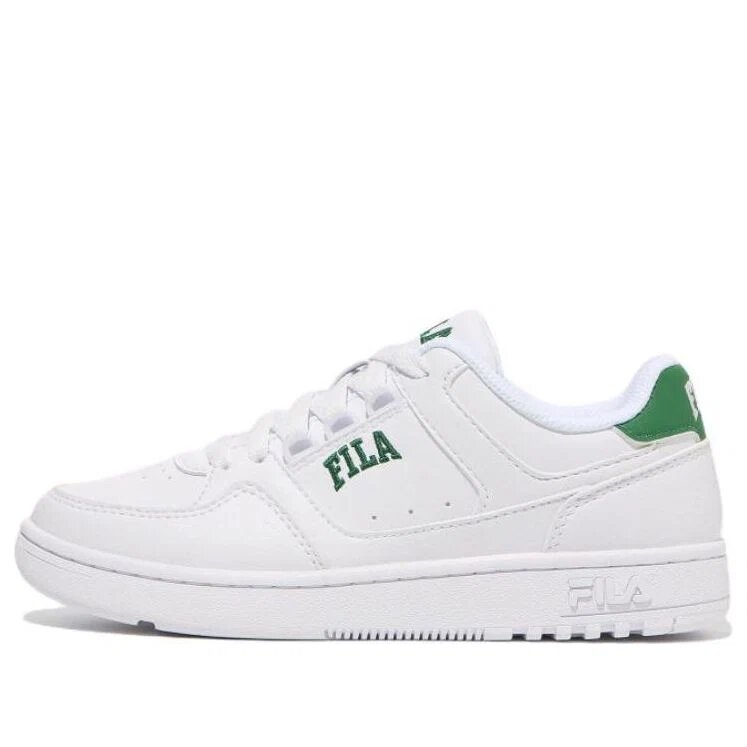Touch Down Low-Top-Skateboard-Schuhe Unisex, weiße und grüne Version „Weiß-Grün“