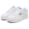 Touch Down Low-Top-Skateboard-Schuhe Unisex, weiße und grüne Version „Weiß-Grün“