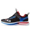 Trainings- und Laufschuhe „Schwarz Blau Rot“