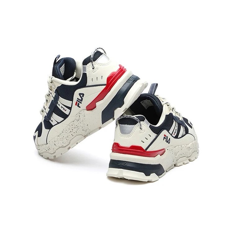 Trek 1 Low „Weiß Blau Rot“