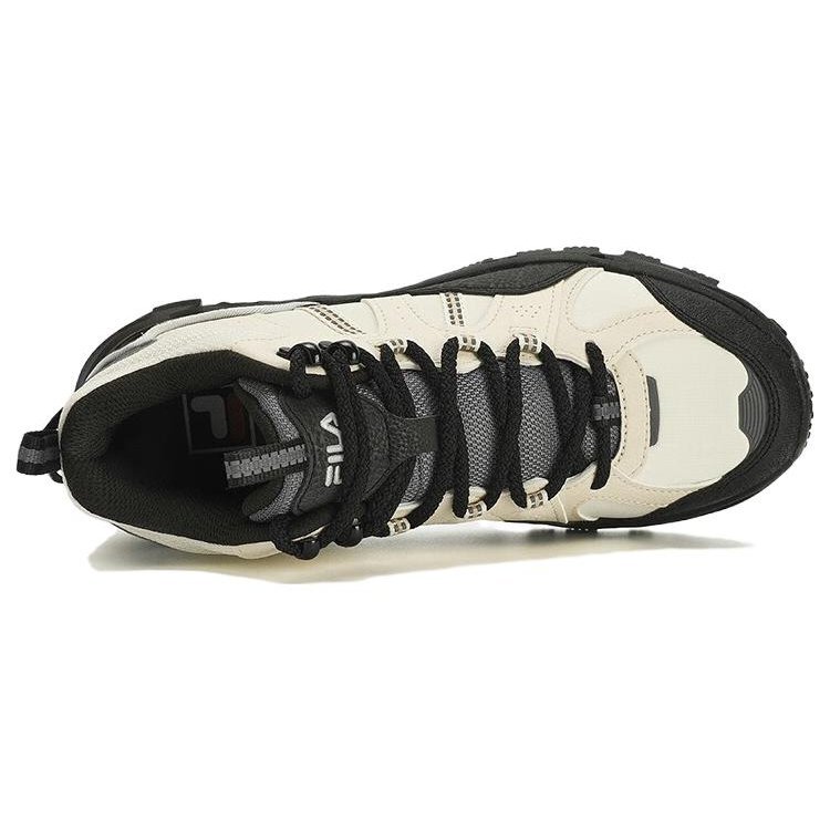 Trek 1s High-Top-Sneaker „Weiß/Schwarz“