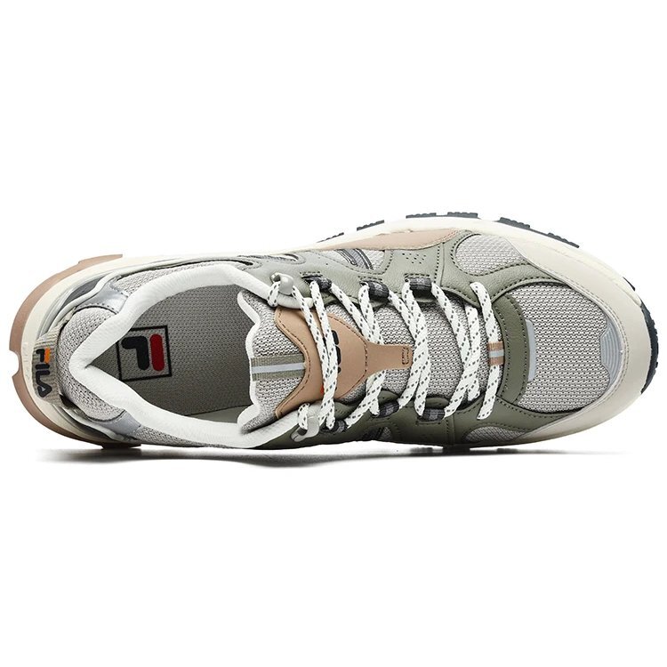 Trek 1s Low-Schuhe „Grau-Grün-Braun“