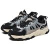 Trek 1s Low Schuhe „Schwarz Silber“