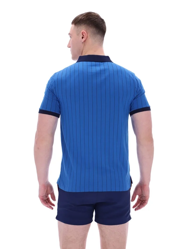 Turkish Sea BB1 Classic Vintage Striped Polo