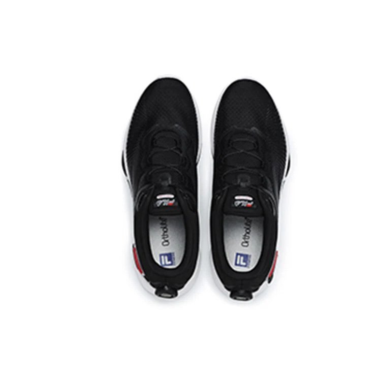 Ultra Fit Boa Sneaker „Schwarz-Rot“