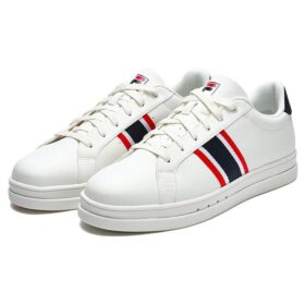VIGOR Retro-Schuhe „Weiß Rot Schwarz“