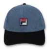 Vintage Indigo Clarke Cord-Baseballkappe im Colour-Block-Design