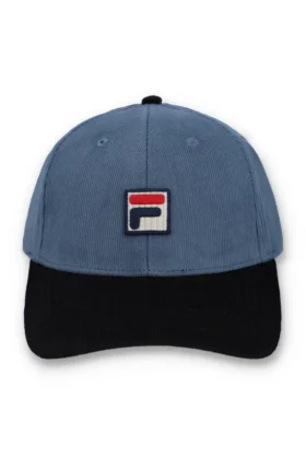 Vintage Indigo Clarke Cord-Baseballkappe im Colour-Block-Design