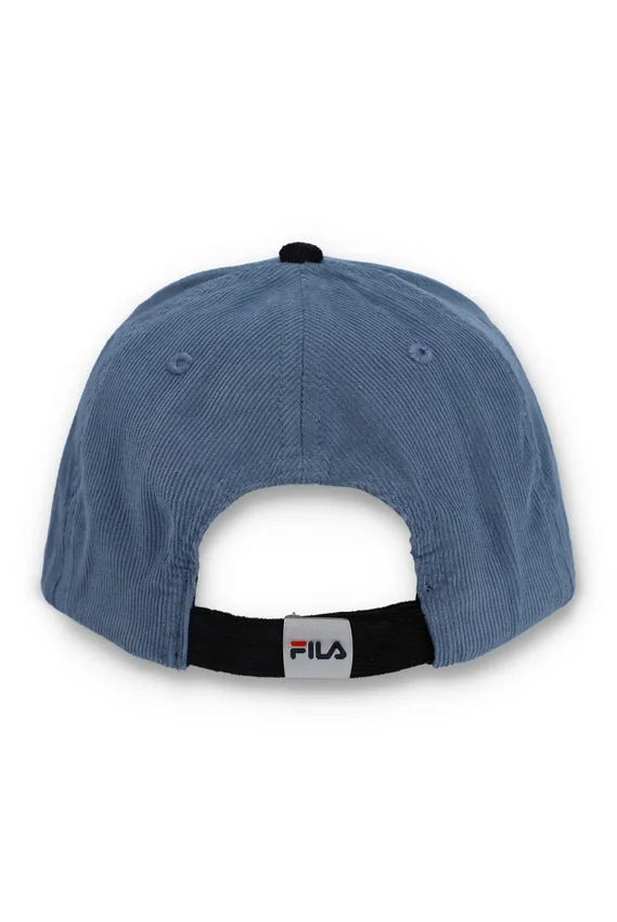 Vintage Indigo Clarke Cord-Baseballkappe im Colour-Block-Design