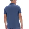 Vintage Indigo Dario Polo mit Reißverschluss