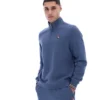 Vintage Indigo Ramy F-Box Pullover mit 1/4-Reißverschluss