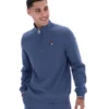 Vintage Indigo Ramy F-Box Pullover mit 1/4-Reißverschluss