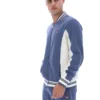 Vintage Indigo Settanta Baseball-Trainingsjacke