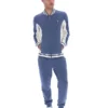 Vintage Indigo Settanta Baseball-Trainingsjacke