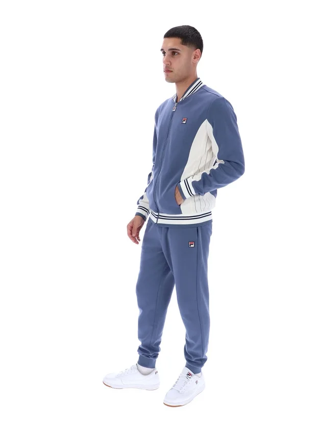 Vintage Indigo Settanta Baseball-Trainingsjacke