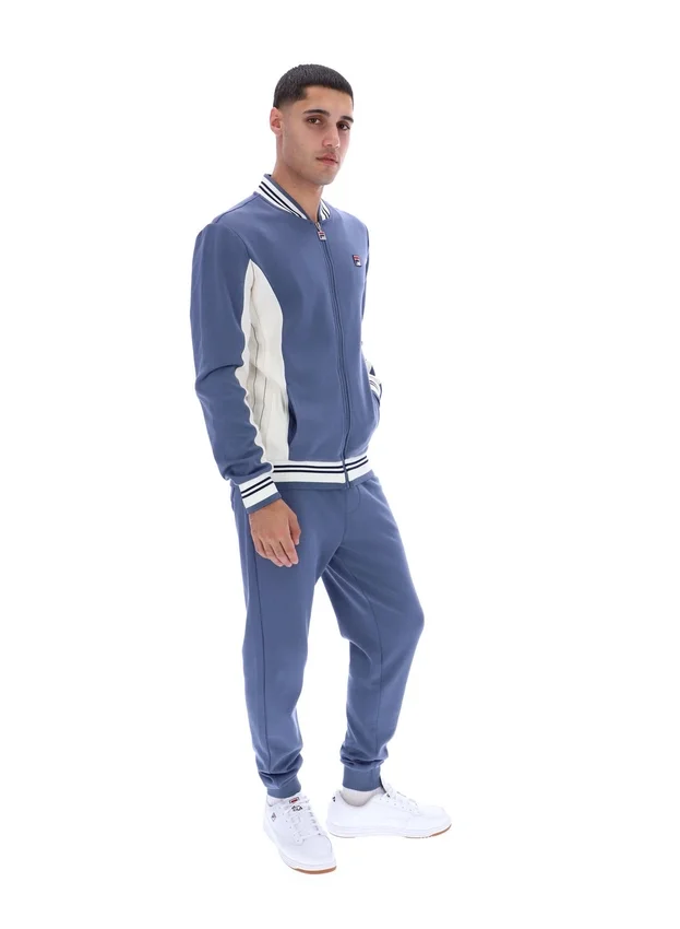 Vintage Indigo Settanta Baseball-Trainingsjacke