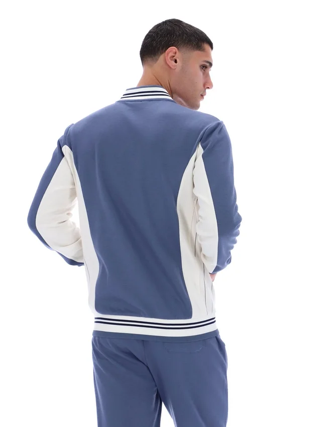 Vintage Indigo Settanta Baseball-Trainingsjacke