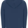 Vintage Indigo Tenconi Kapuzenpullover mit Reißverschluss