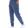 Vintage-Indigo-Visconti-Jogginghose mit umgeschlagenen Bündchen