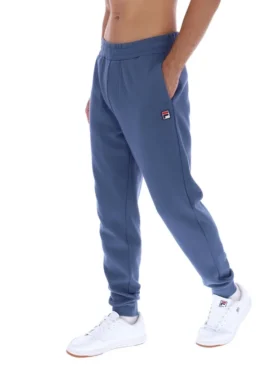 Vintage-Indigo-Visconti-Jogginghose mit umgeschlagenen Bündchen