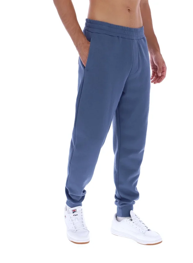 Vintage-Indigo-Visconti-Jogginghose mit umgeschlagenen Bündchen