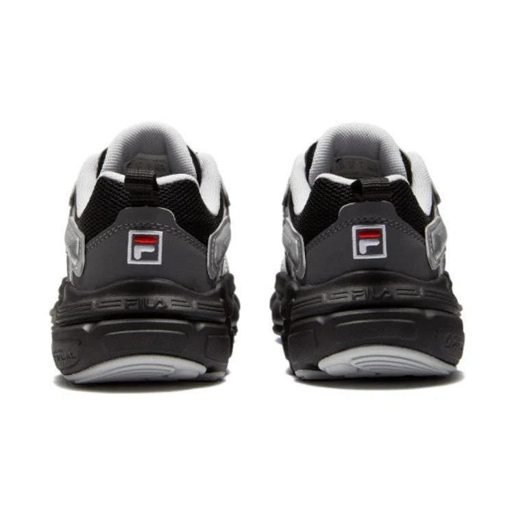 Vintage-Sport-Sneaker „Black Silver“