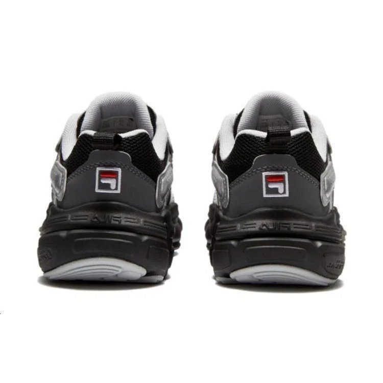 Vintage-Sport-Sneaker „Black Silver“