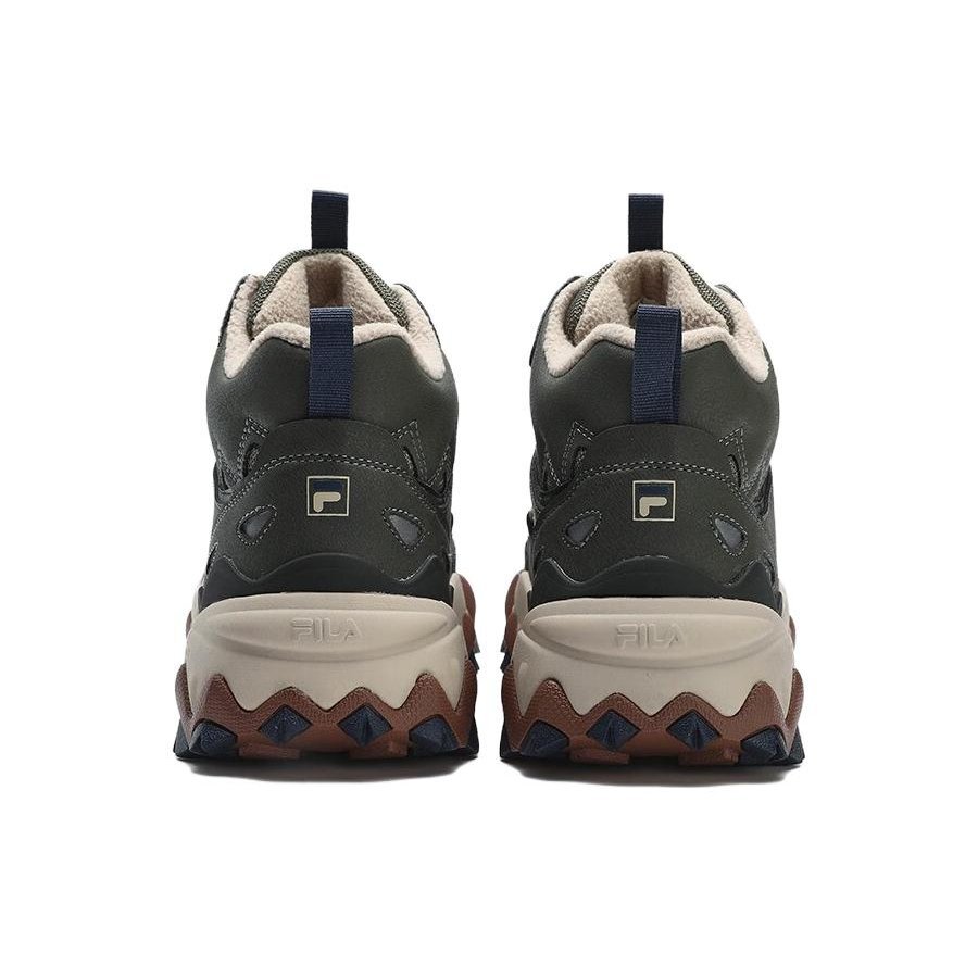 Vintage-Sport-Sneaker „Olive Green White“