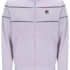 Vittorio-Velours-Trainingsjacken in Misty Lilac