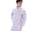 Vittorio-Velours-Trainingsjacken in Misty Lilac