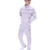 Vittorio-Velours-Trainingsjacken in Misty Lilac