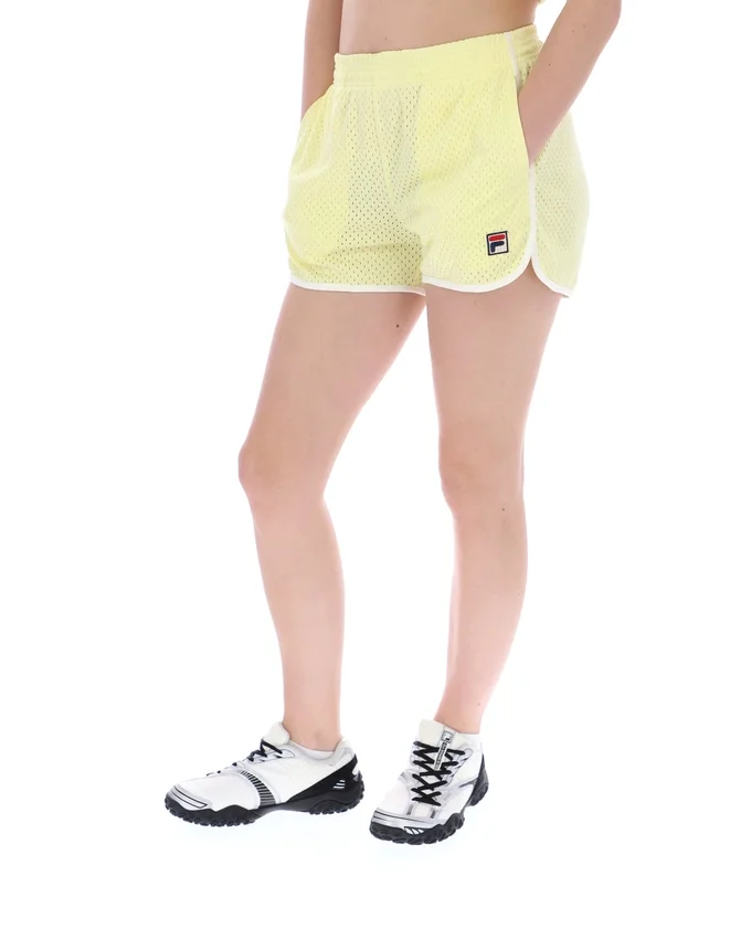 Wachsgelbe Imperia-Fußball-Shorts
