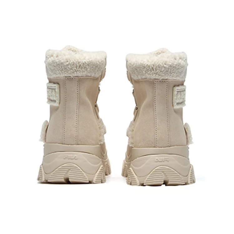 Warme Schneestiefel „Pink White“