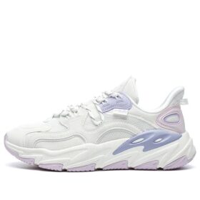 Wave Low-Top-Schuhe „Weiß-Lila“