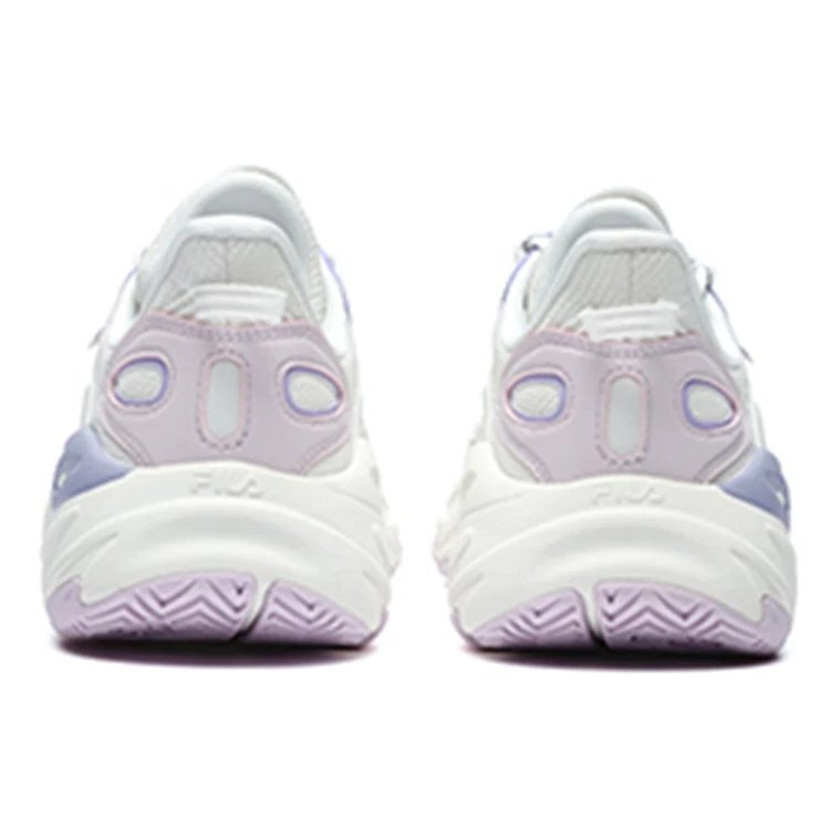 Wave Low-Top-Schuhe „Weiß-Lila“