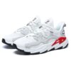 Wave Low-Top-Schuhe „Weiß Rot Grau“