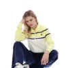 Wax Yellow Giovana kurzes Oberteil mit Reißverschluss