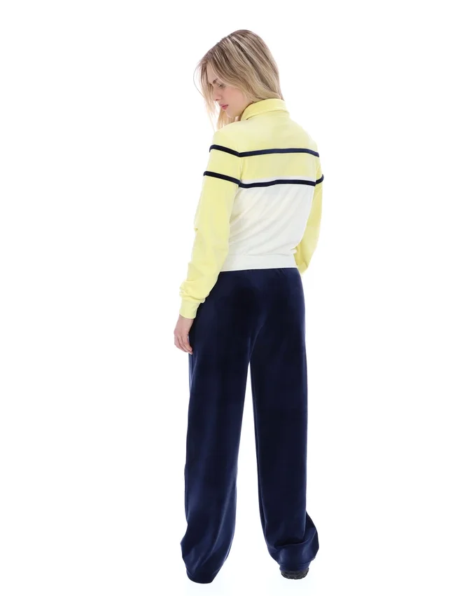 Wax Yellow Giovana kurzes Oberteil mit Reißverschluss