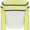 Wax Yellow Giovana kurzes Oberteil mit Reißverschluss