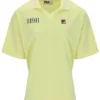 Wax Yellow Vernazza T-Shirt mit Fußballkragen