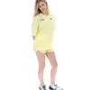 Wax Yellow Vernazza T-Shirt mit Fußballkragen