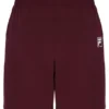 Weinrote 7"-Tennisshorts für Herren