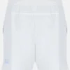 Weiße Cross Court 7“-Shorts