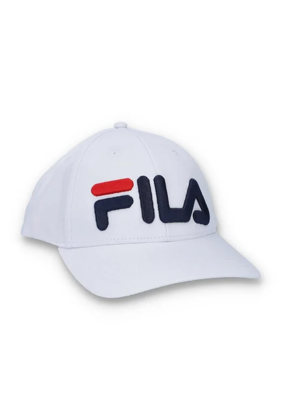 Weiße Illa Snapback-Baseballkappe