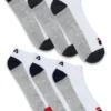 Weiße Socken im 6er-Pack