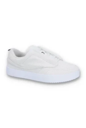 Weißer „Festa 77 Heritage“ Tennis-Sneaker aus Wildleder