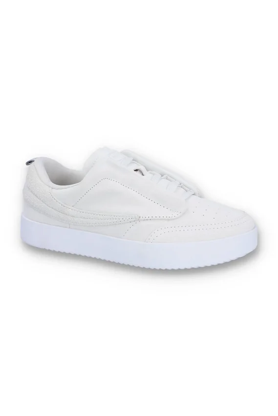 Weißer „Festa 77 Heritage“ Tennis-Sneaker aus Wildleder