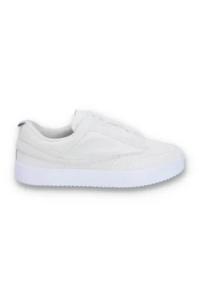 Weißer „Festa 77 Heritage“ Tennis-Sneaker aus Wildleder